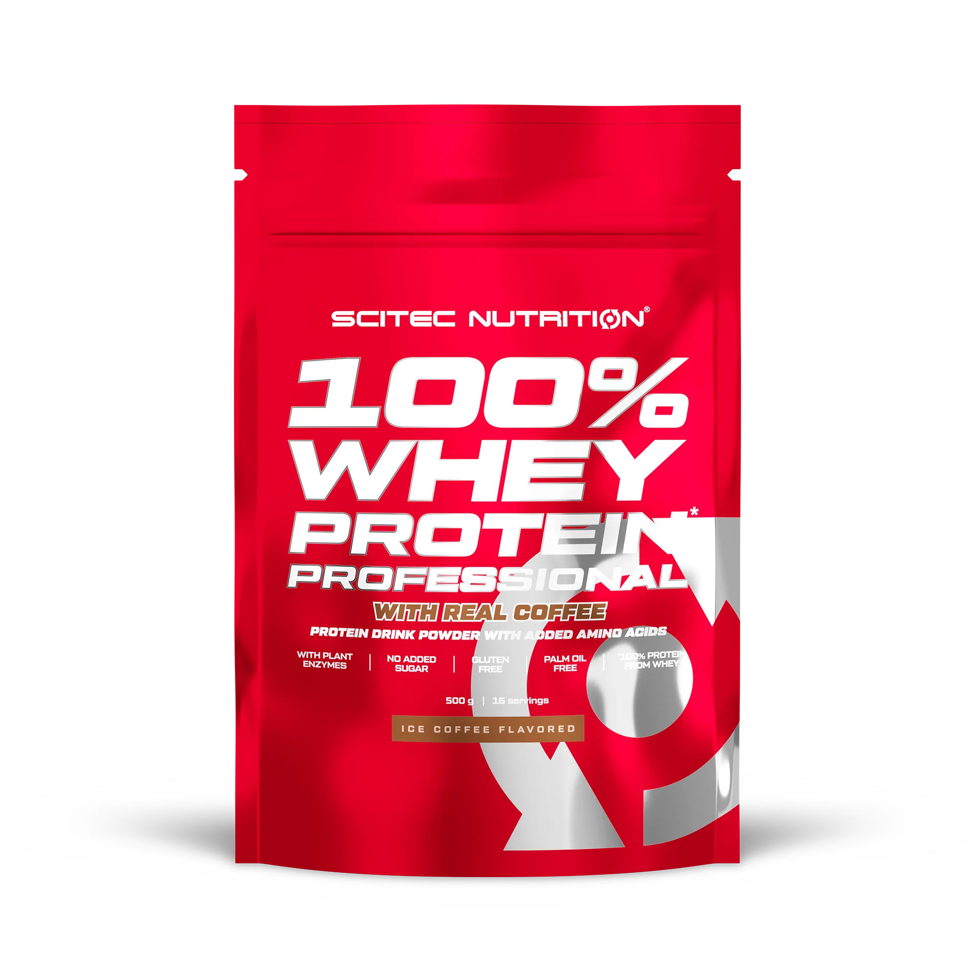 Scitec Nutrition 100% Whey Protein Professional ľadová káva 1×500 g, srvátkový proteín