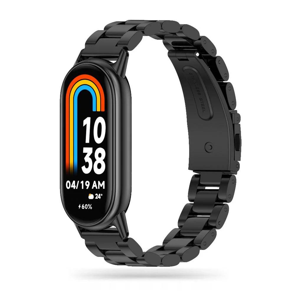Tech-Protect Stainless remienok na Xiaomi Smart Band 8 / 9 black