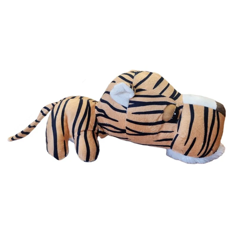 Plyšová pískacia hračka pre psa - tiger 30cm
