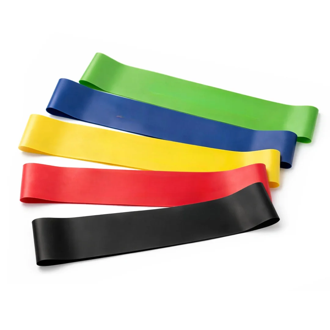 MG Fitness Bands odporové gumy 5ks, farebné