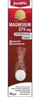 JutaVit Horčík 275 mg + vitamín B6 1×16 ks, výživový doplnok