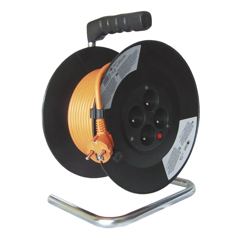 Bubon PVC 20m/4z 3x1,5mm SOLIGHT PB09 oranžový