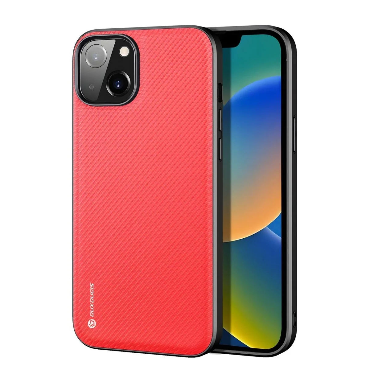 Puzdro FINO series pre Apple iPhone 14 - Červená