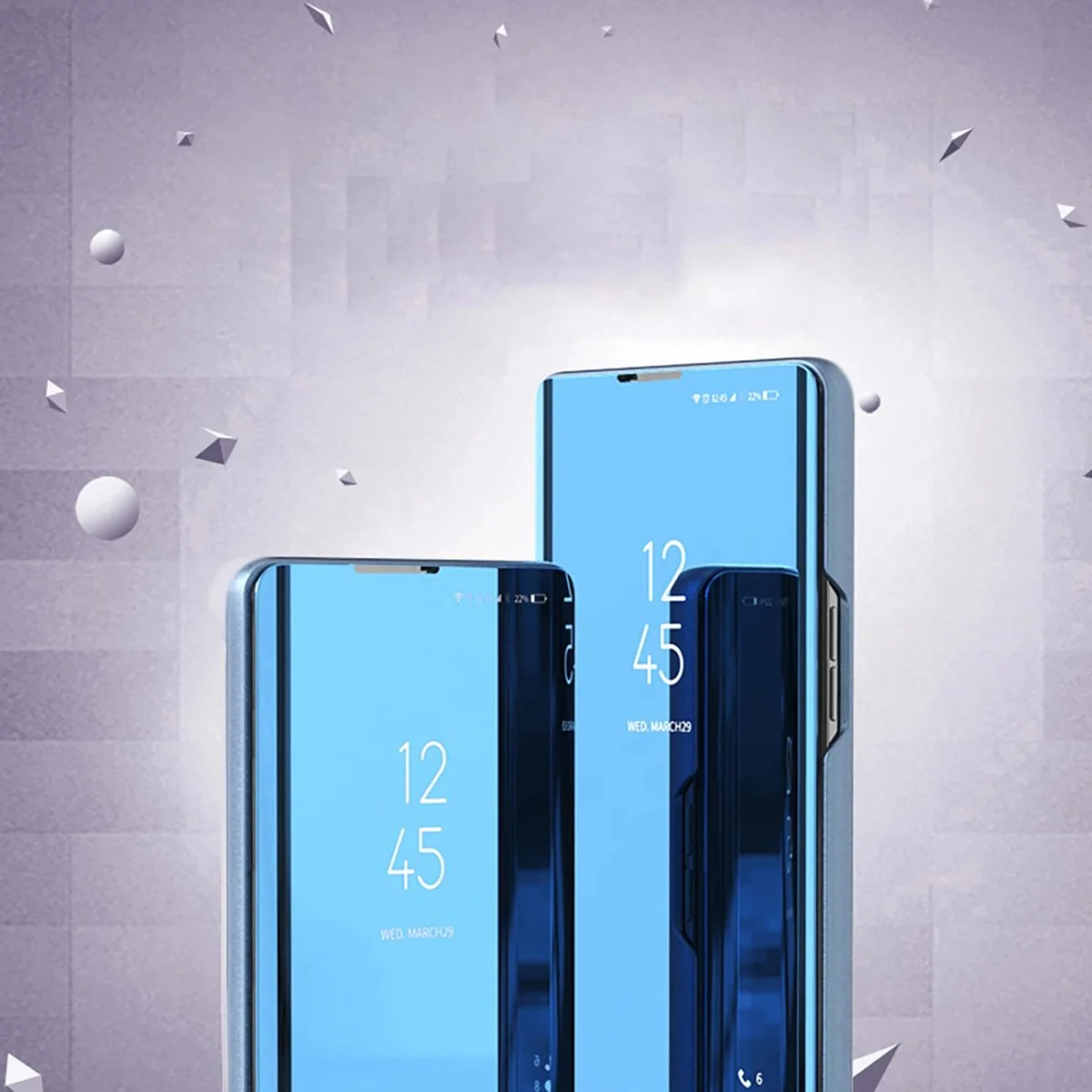 MG Clear View knižkové puzdro na Samsung Galaxy A16 4G/5G, ružové