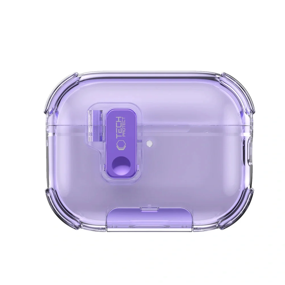 Tech-Protect Bounce Pro puzdro na Apple AirPods Pro 3, fialové