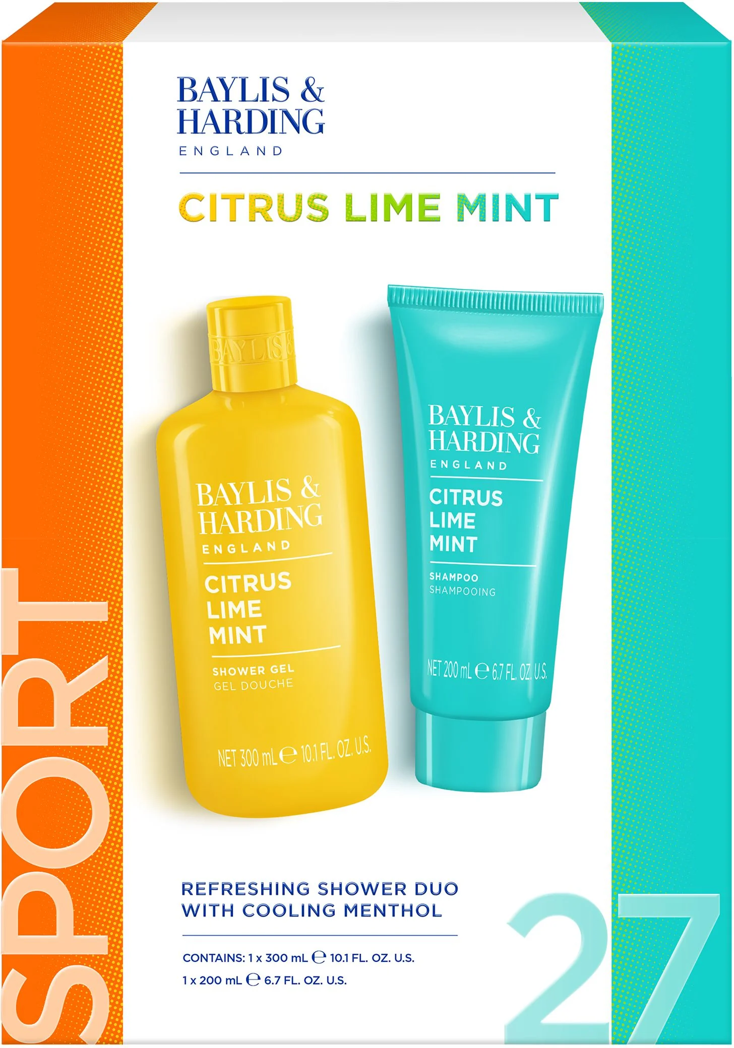 Baylis and Harding Sada starostlivosti o telo a vlasy Citrus 2 ks
