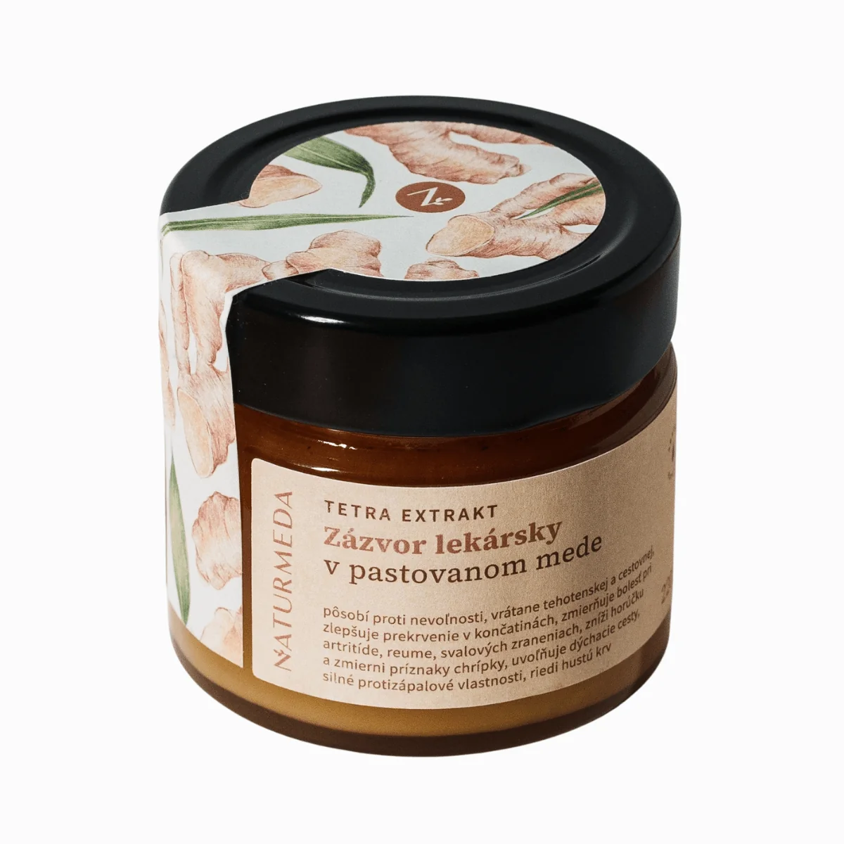 Terapeutický med so zázvorom lekárskym - 220g - Naturmeda