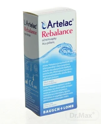Artelac Rebalance 1×10 ml, očné kvapky