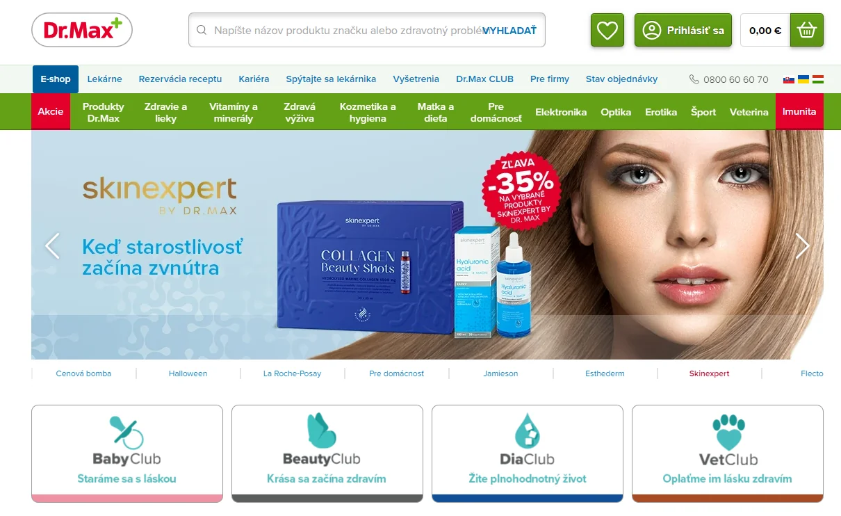 Slovenský eCommerce sa prepadáva, drmax.sk rastie nad očakávania
