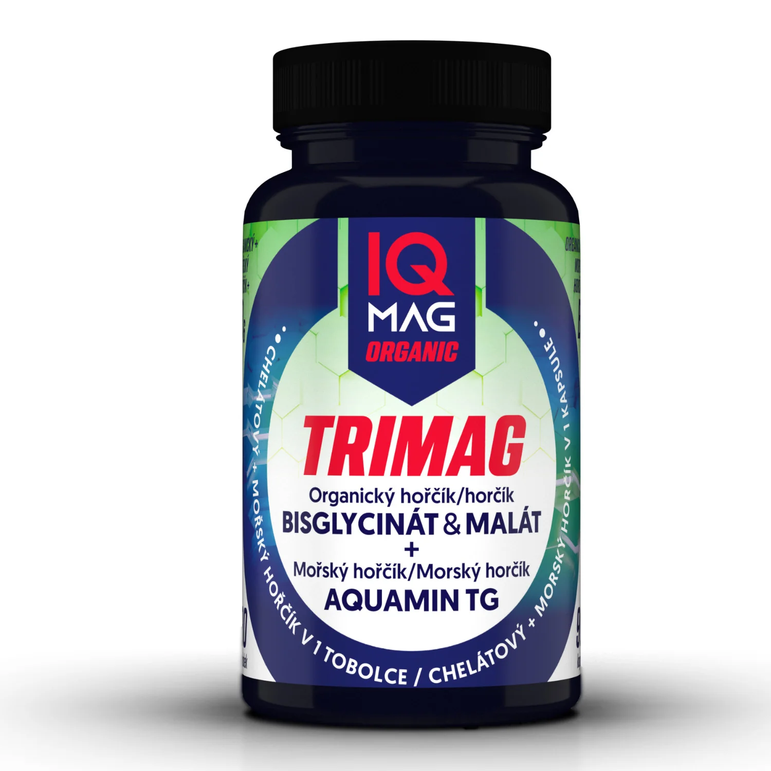 IQ Mag organic TRIMAG s morským horčíkom 20 tbl