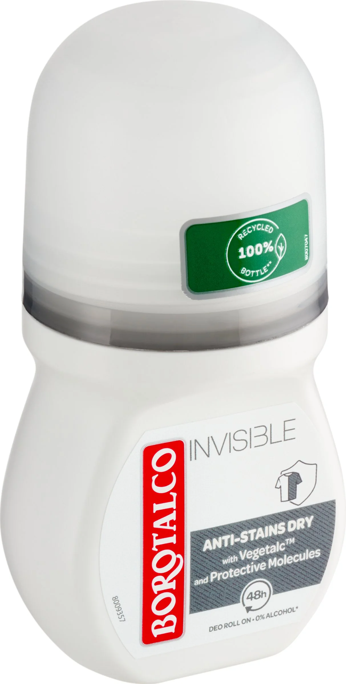 BOROTALCO Invisible roll-on 1×50 ml, dezodorant