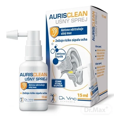 AURISCLEAN - DA VINCI 1×15 ml, ušný sprej