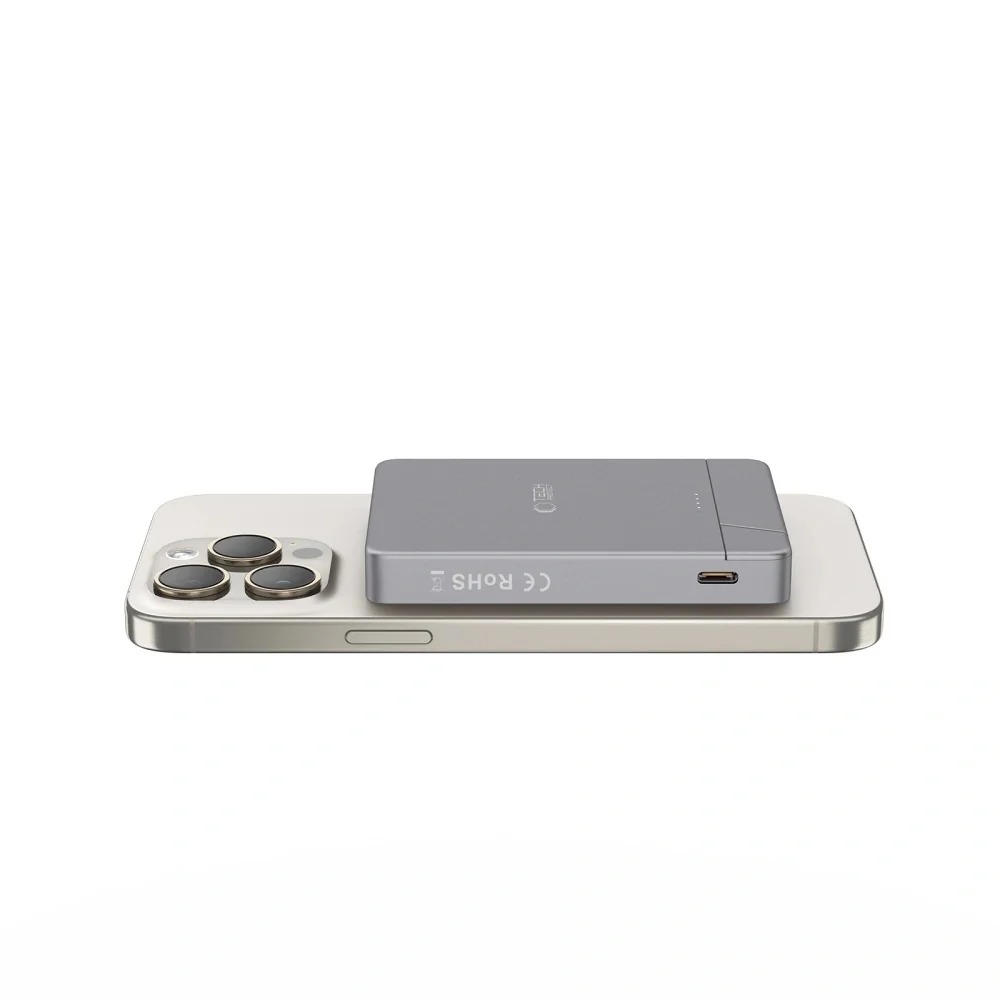 Tech-Protect PB14 LifeMag MagSafe Power Bank 5000mAh, šedé