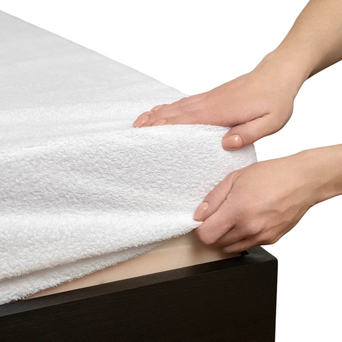 Nepremokavá plachta s gumou po obvode hypoalergénny - 90×200×15 cm
