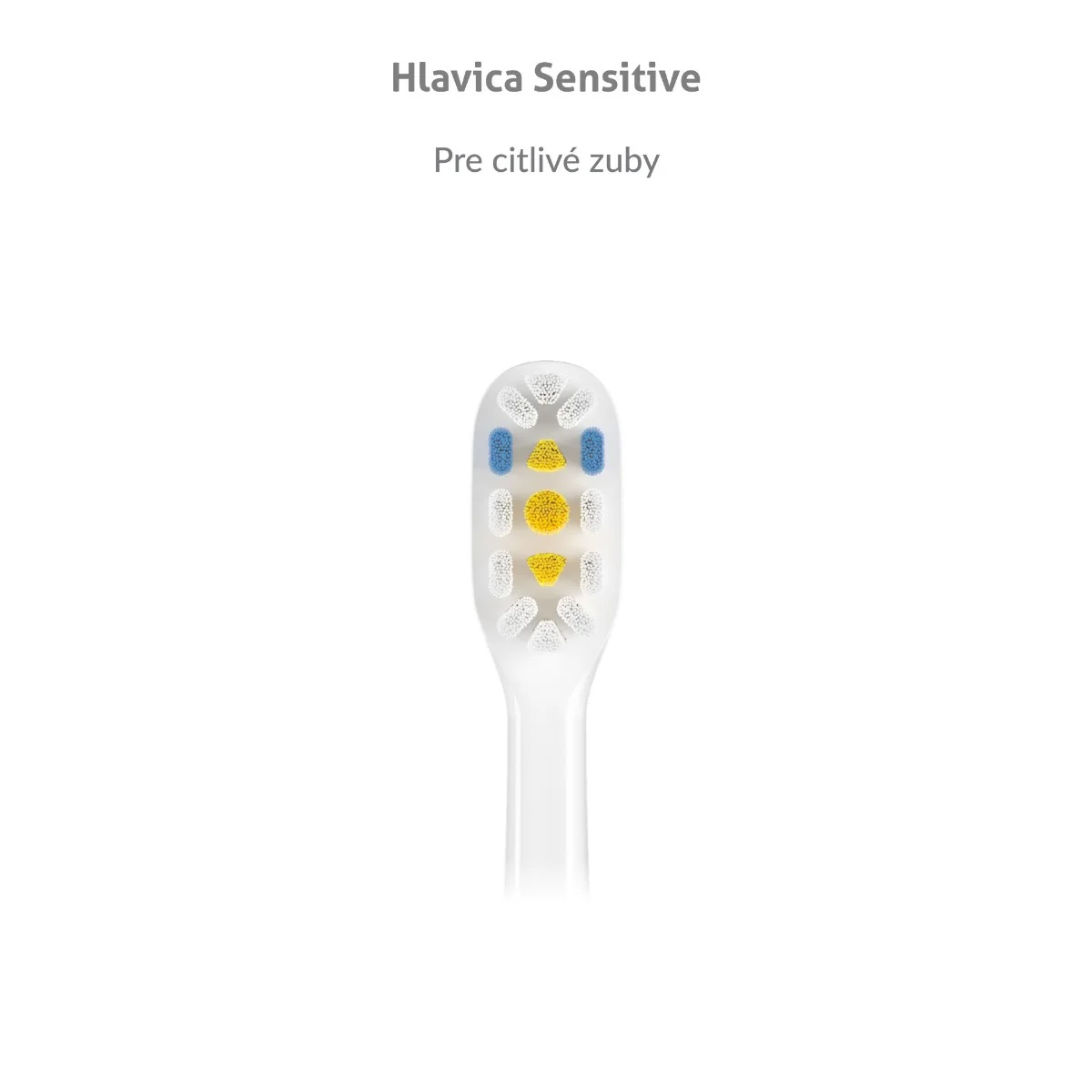 TrueLife SonicBrush UV-series heads Sensitive white 3 pack 1×3 ks, náhradné hlavice