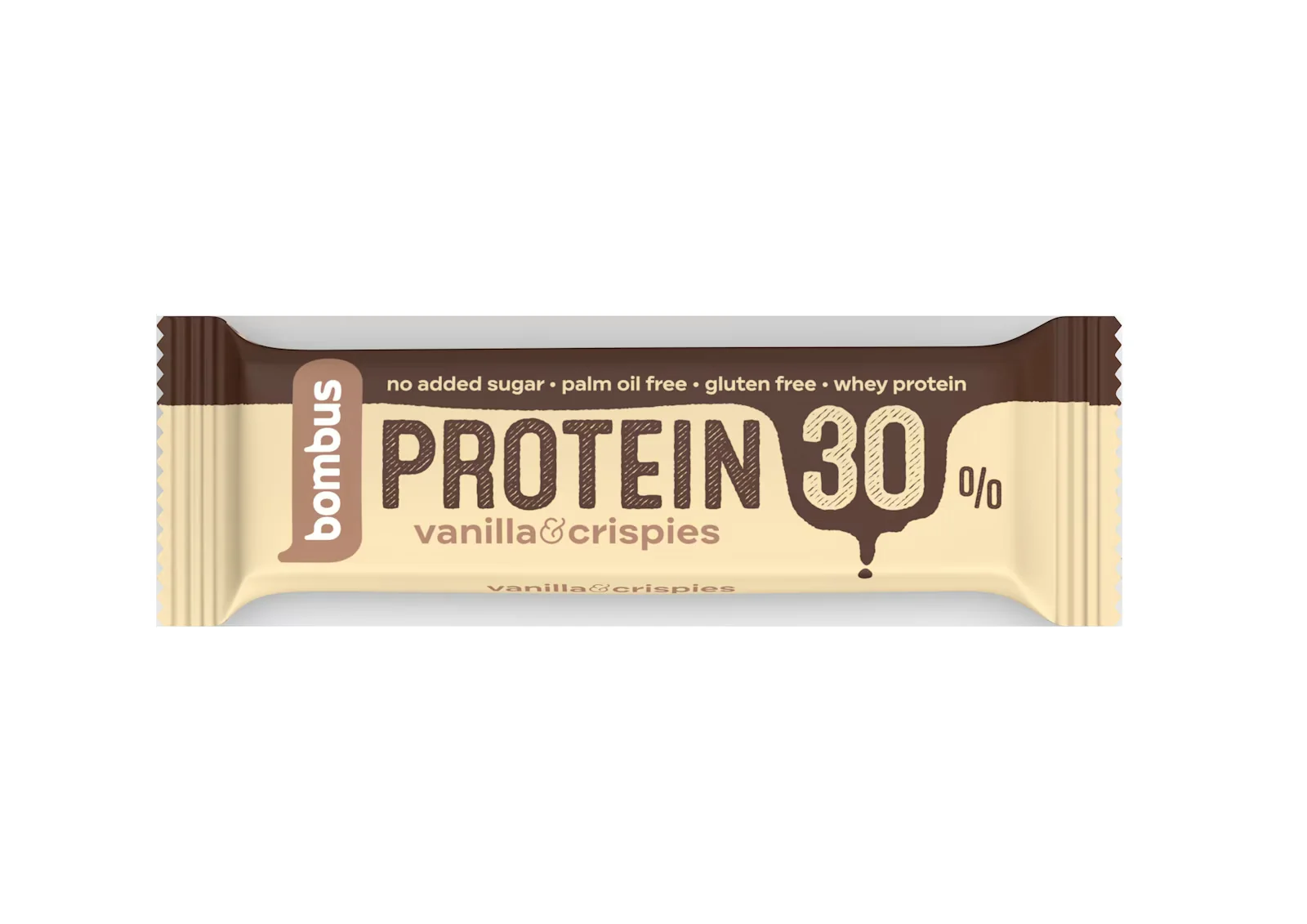 BOMBUS Protein 30% Vanilla&Crispies 50 g
