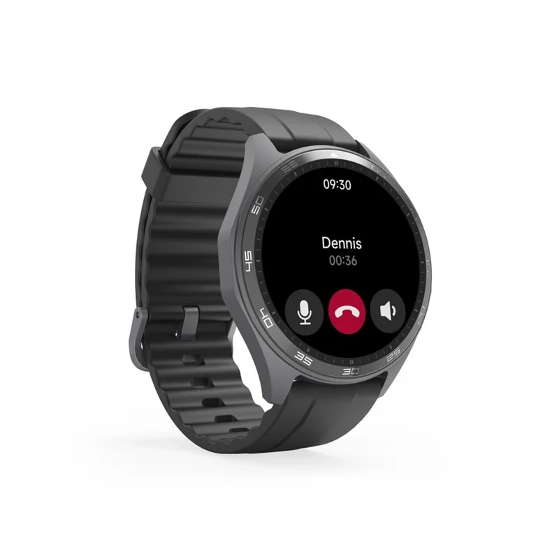 Hama 7010, smart hodinky GPS, telefonovanie, AMOLED 1,43", vode odolné IP68/3 ATM, antracitové