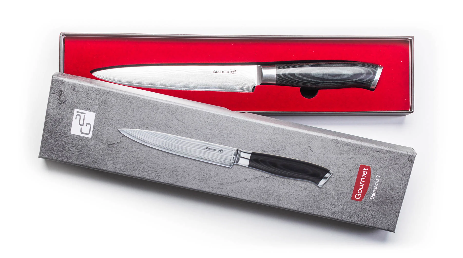 G21 Nôž Gourmet Damascus 18 cm Gourmet Damascus 18 cm NB-D1090-1