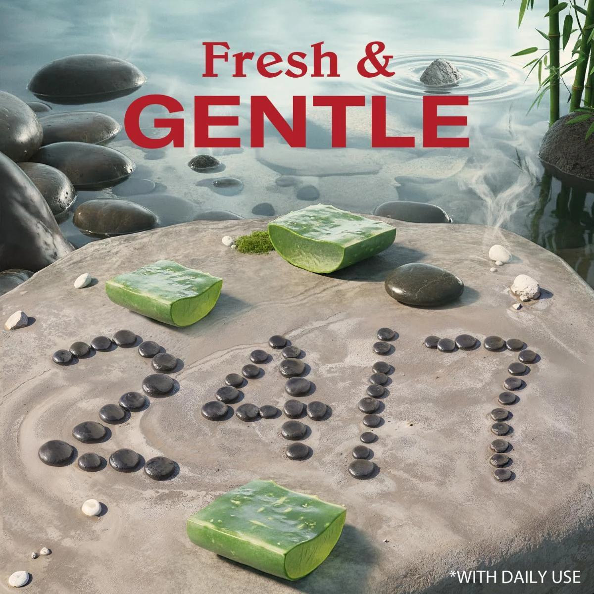 Old Spice Gentle Man's Aloe + Rain tuhý dezodorant 50 ml