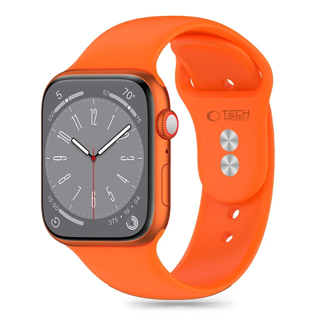 Tech-Protect Silicone remienok na Apple Watch 42/44/45/49mm orange