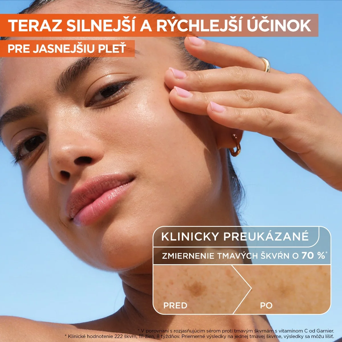 Garnier Skin Naturals Vitamín C+ rozjasňujúce sérum 1×30 ml, sérum
