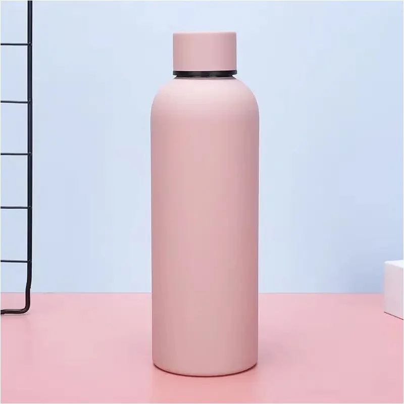 Livefy termoska Soft Touch 500 ml, svetloružová