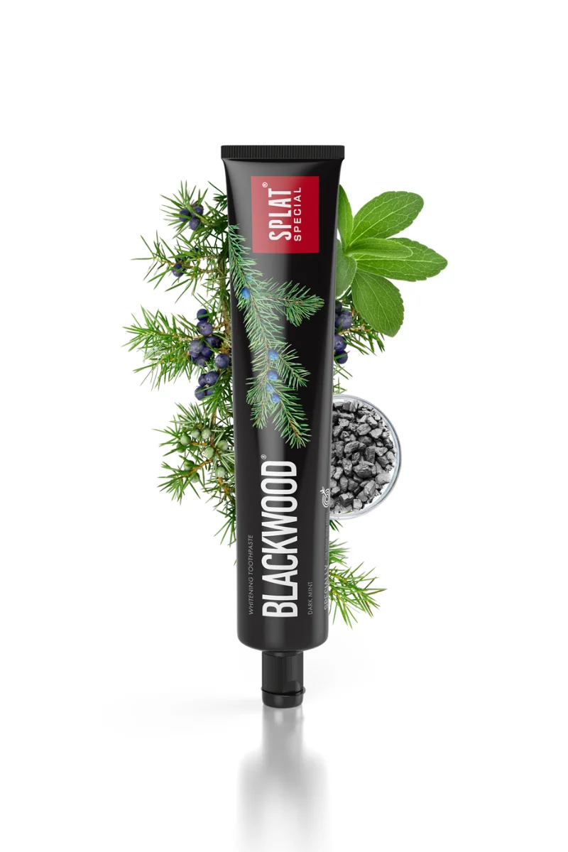 SPLAT SPECIAL BLACKWOOD 1×75 ml, bieliaca čierna zubná pasta