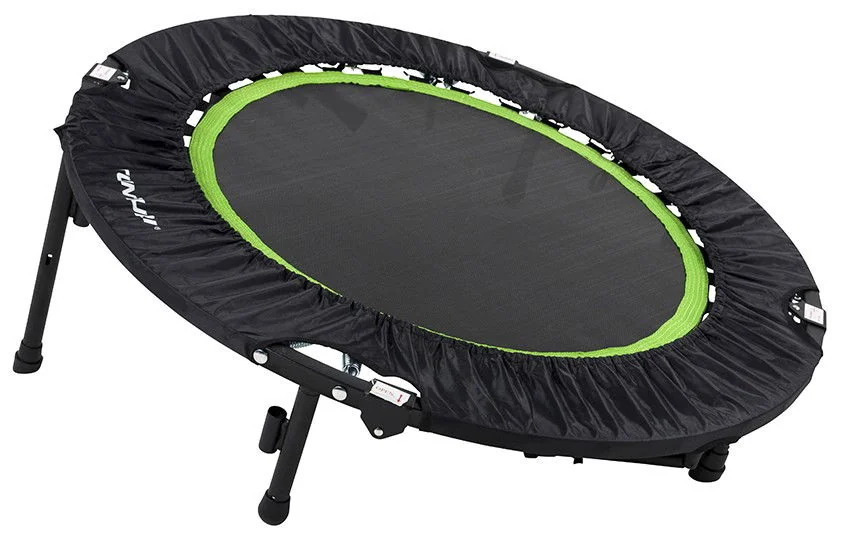 Trampolína s držadlom Folding Fitness 100 cm