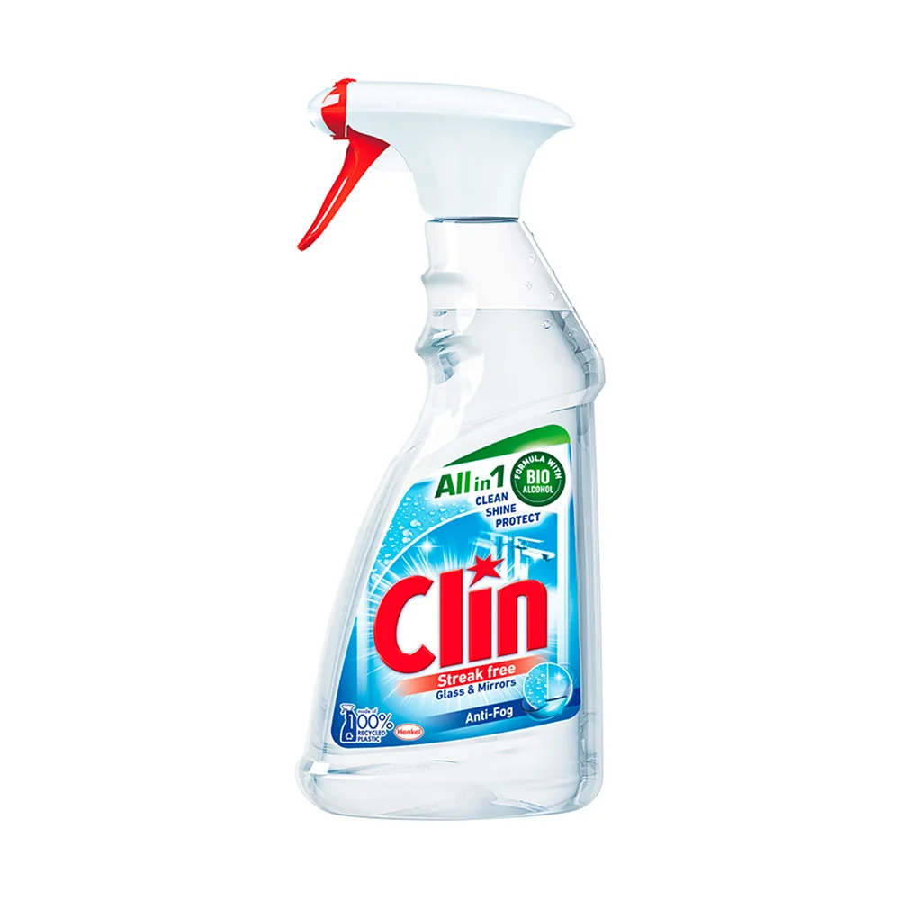 Clin čistič okien proti zahmlievaniu Antifog 1×500 ml, čistič okien