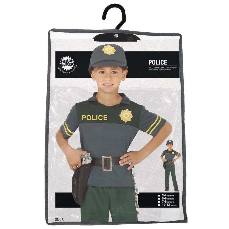 Kostým Policajný šéf 10-12 rokov