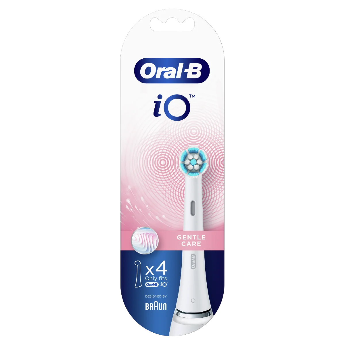 Oral B iO NK Gentle care 4ks 1×4 ks, náhradné hlavice