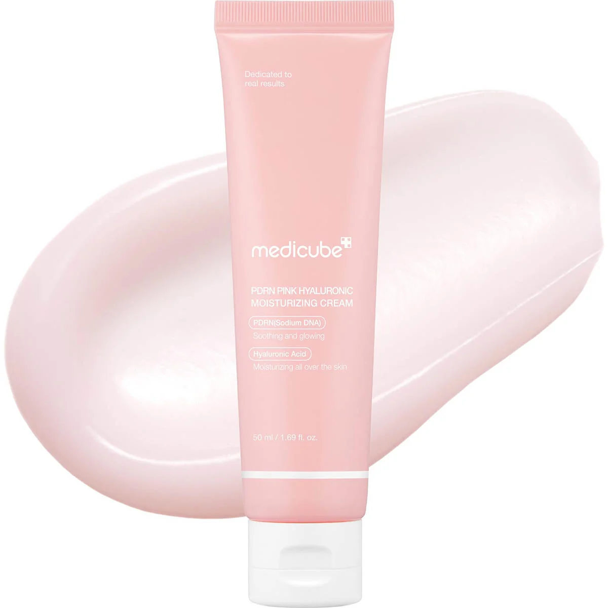 Medicube PDRN Pink Hyaluronic Moisturizing Cream hydratačný krém na tvár s PDRN 50 ml