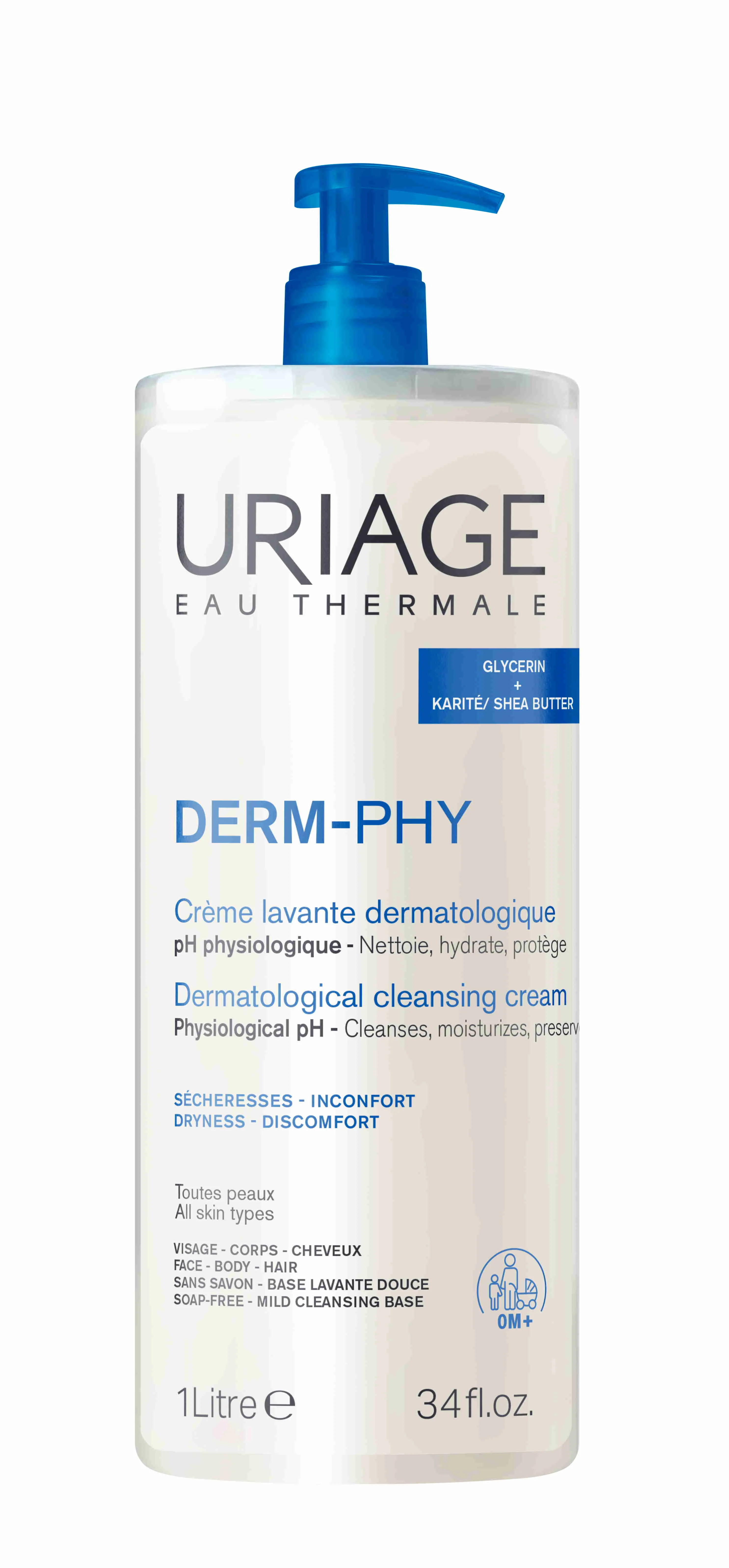 URIAGE CLEANSING CREAM 1000 ml