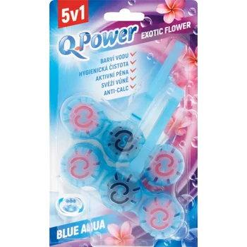Q Power wc záves Exotic Flower 1×2 ks, WC guľôčky