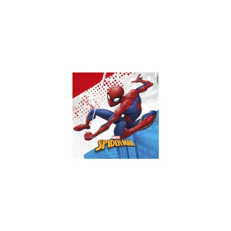 Servítky Spiderman 33x33cm 20ks