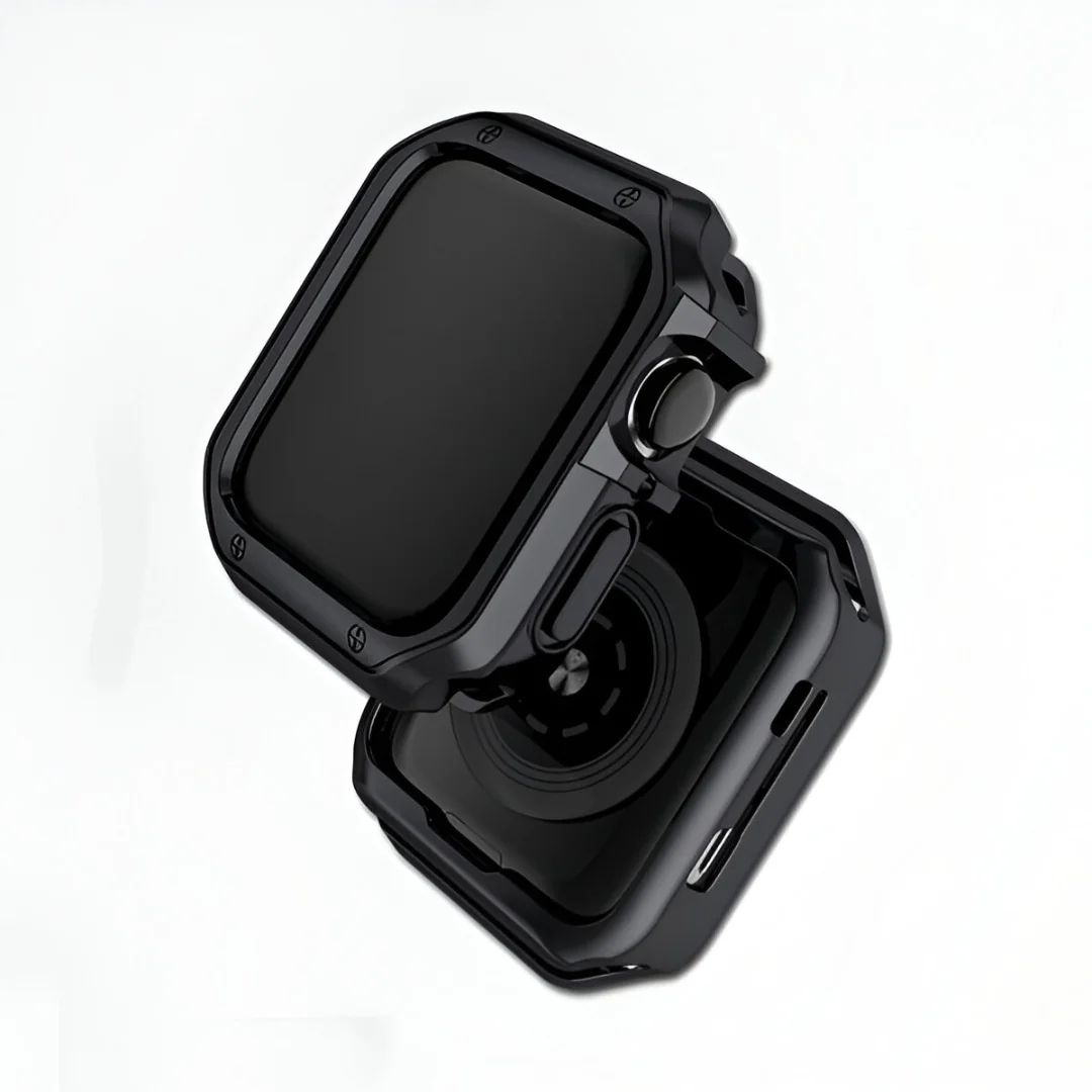 MG Soft Strong puzdro na Apple Watch Ultra 1/2 49mm, čierne