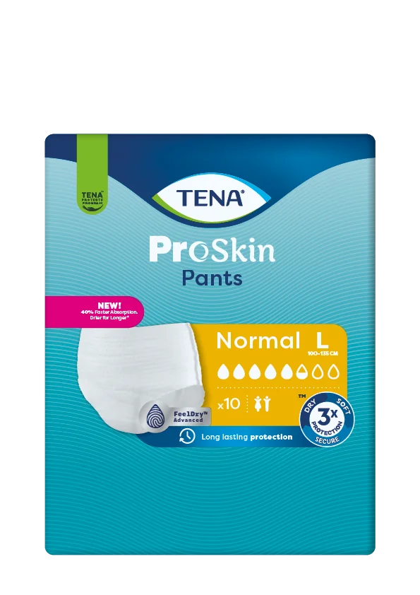 TENA Pants Normal L 1×10 ks, naťahovacie nohavičky