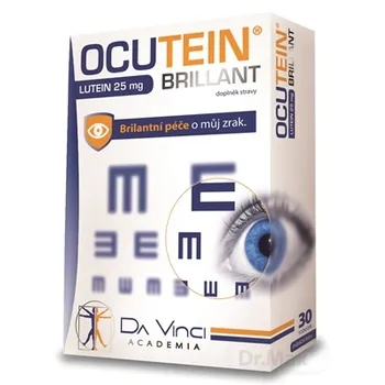 OCUTEIN BRILLANT Luteín 25 mg - DA VINCI 1×30 cps, výživový doplnok