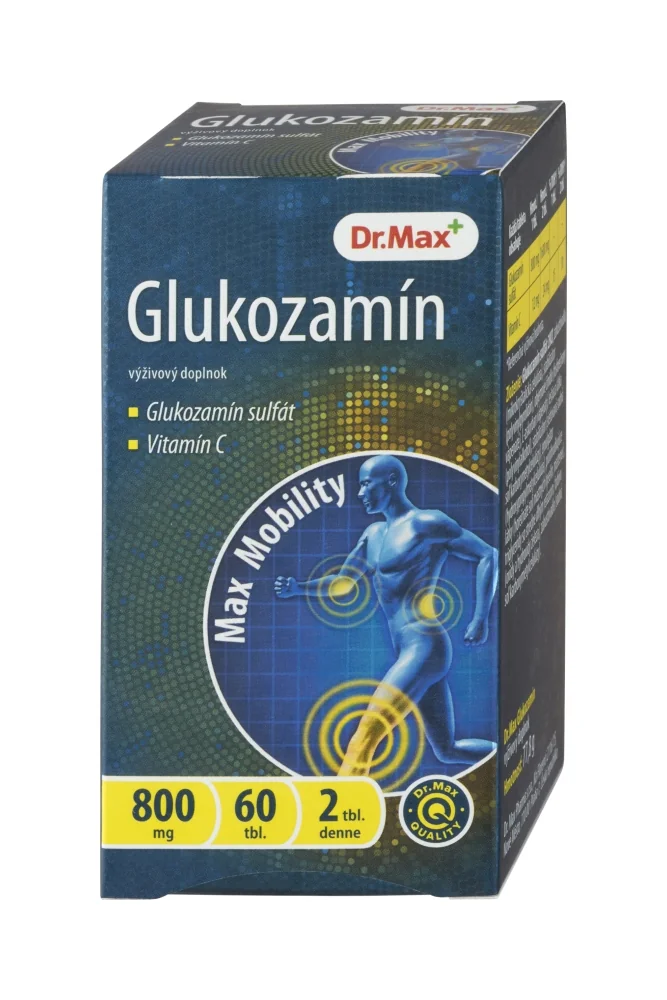 Dr. Max Glukozamín 1×60 tbl, výživový doplnok