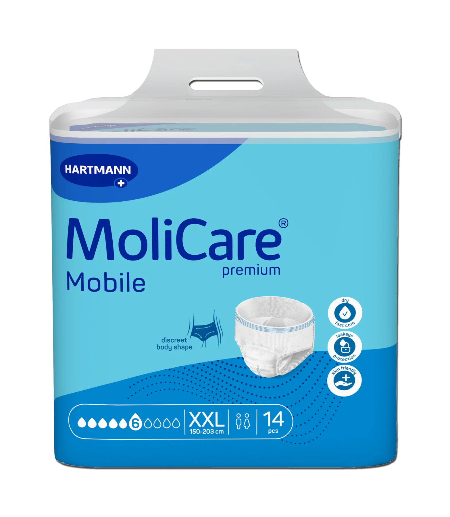 MoliCare Premium Mobile 6 kvapiek XXL 14 ks