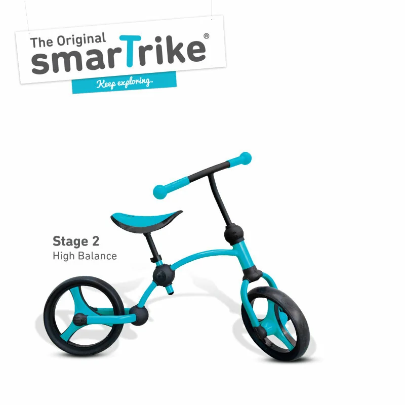 Smart Trike Balančný bicykel modro-čierny STB1050300