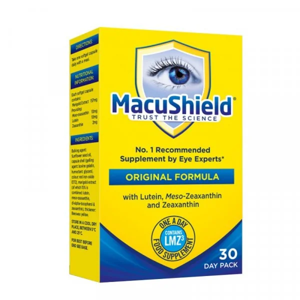 Macushield 30 1x30 cps, výživový doplnok