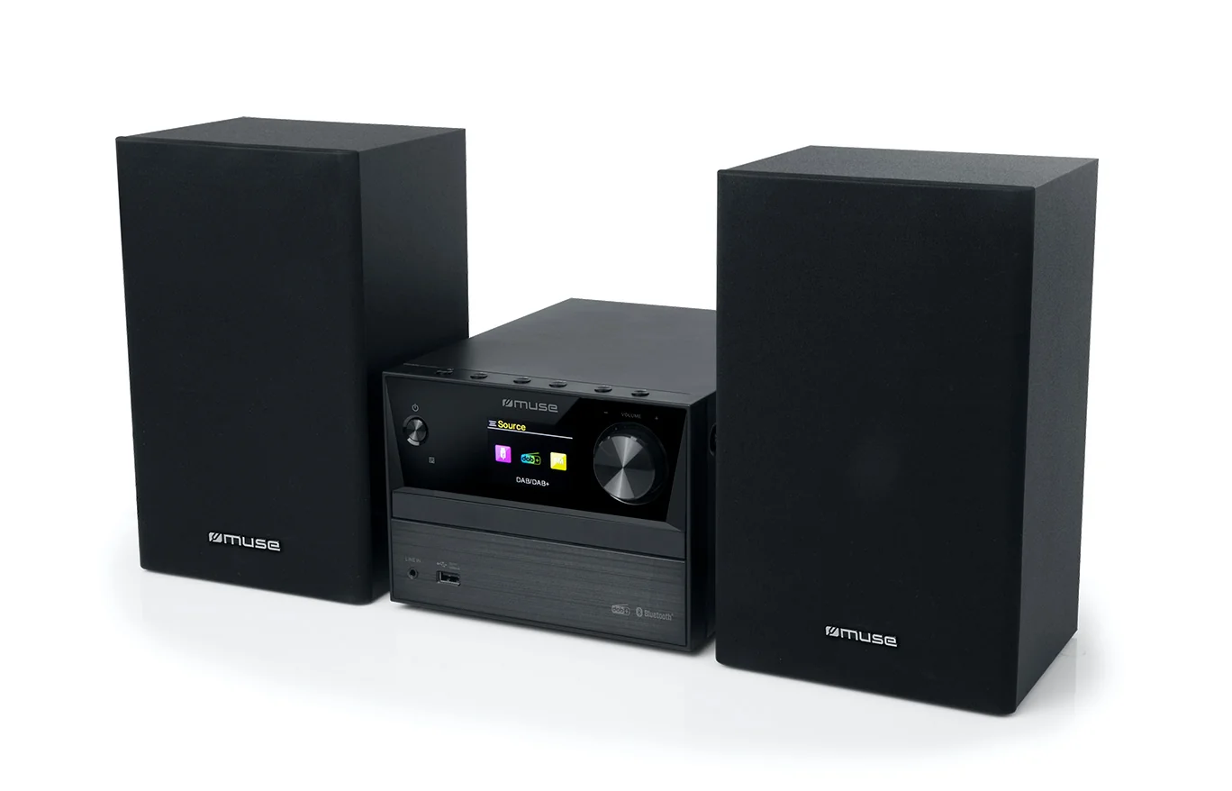 MUSE M-70DBT, mikrosystém s DAB , CD a BT