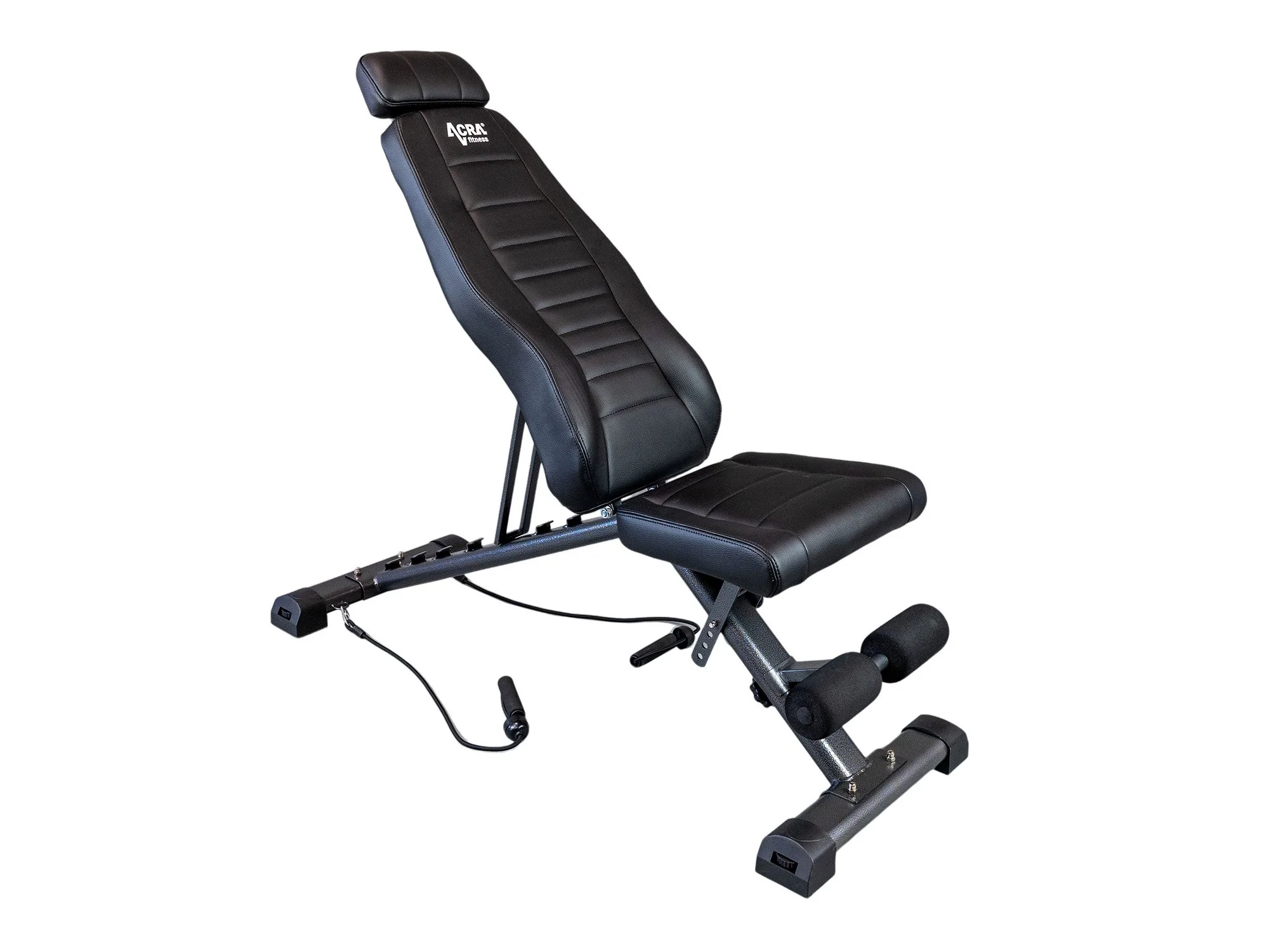 Posilňovacia lavica Acra Premium Bench 300kg, nastaviteľná 05-XDUM/W