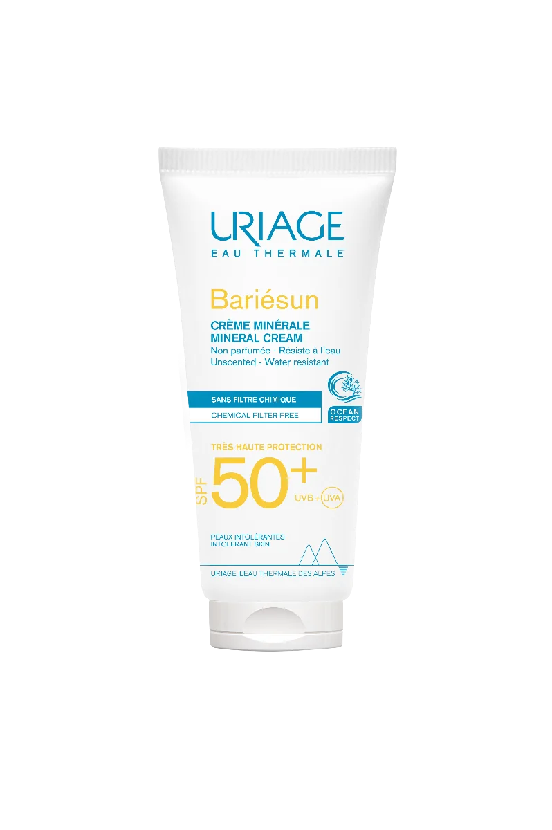 URIAGE BARIÉSUN Mineral Cream SPF50+, 100ml 1×100 ml, minerálny opaľovací krém