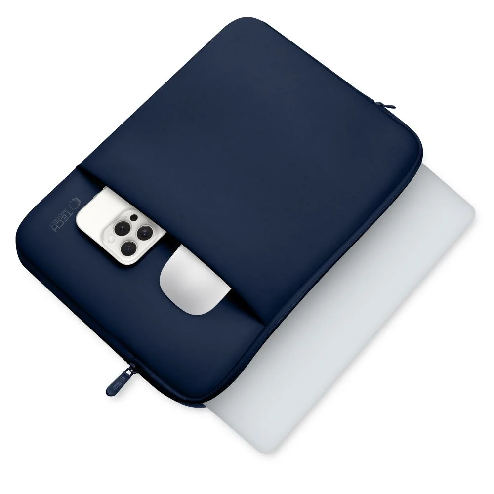 Tech-Protect Neopren obal na notebook 15-16'', tmavomodrý