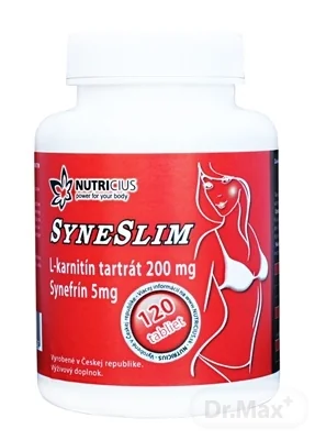 SYNESLIM synefrín + L-karnitín 1×120 tbl, synefrin + L-karnitin
