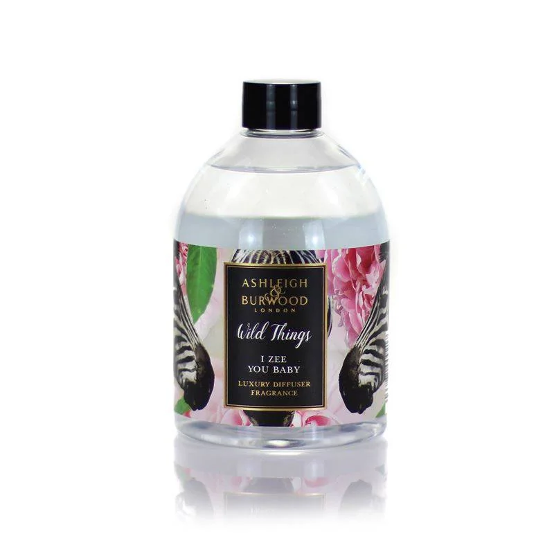 Náhradná náplň do difuzéra WILD THINGS - PEONY 500 ml, I ZEE YOU BABY