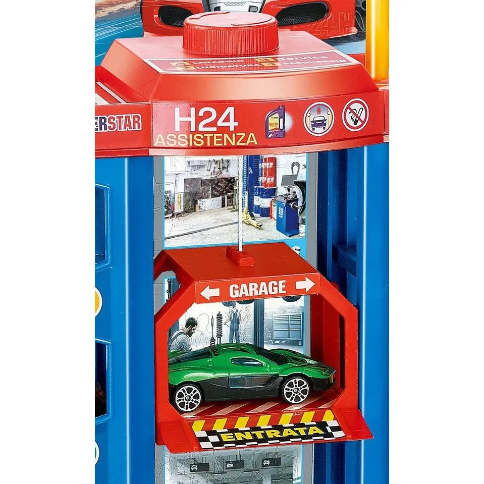 Parkovací dom s výťahom a vrtuľníkom 37cm