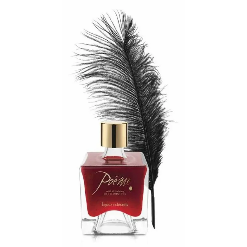 Poéme – maľovanie na telo, lesná jahoda (50 ml)